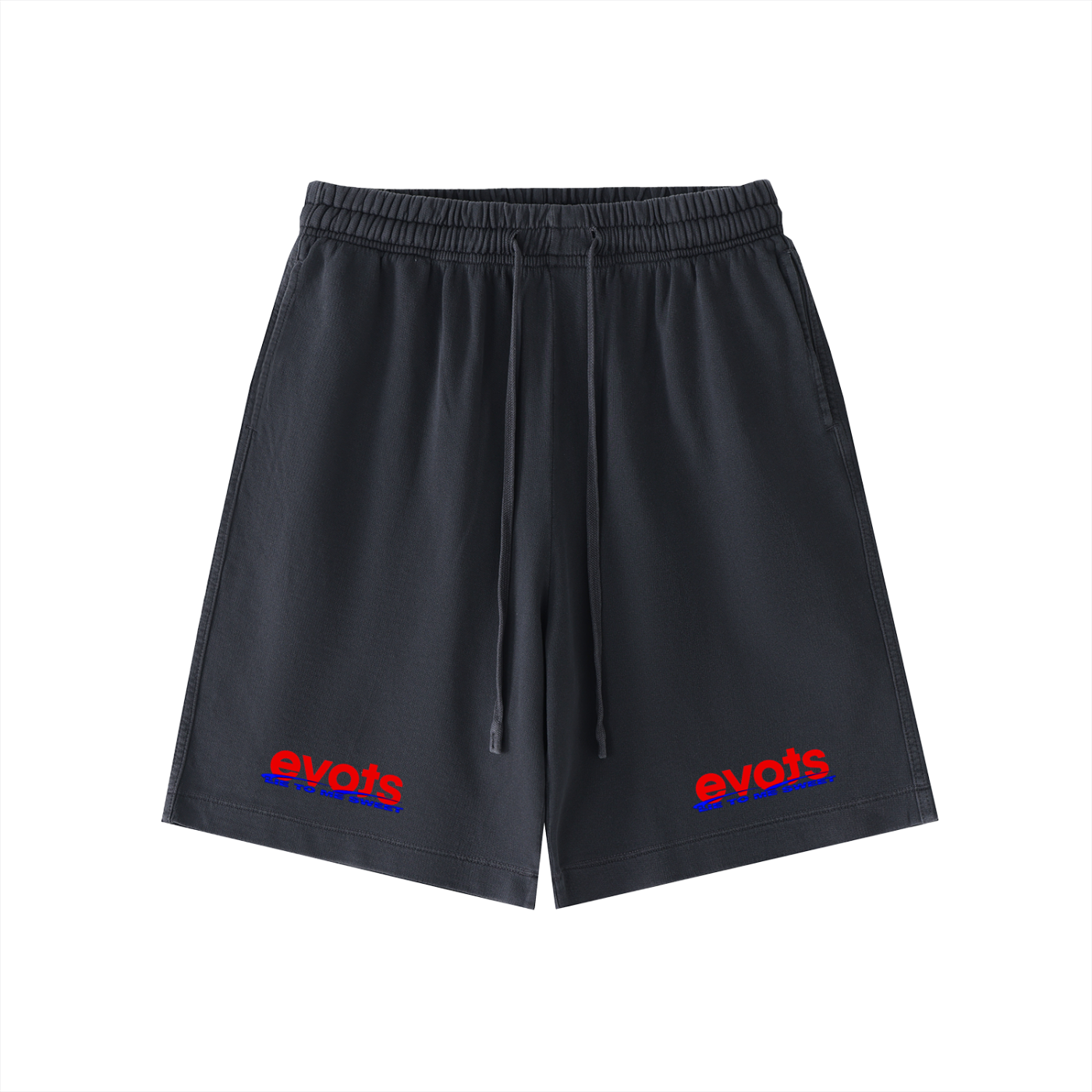 "Evots" Vintage Wash Cotton Shorts