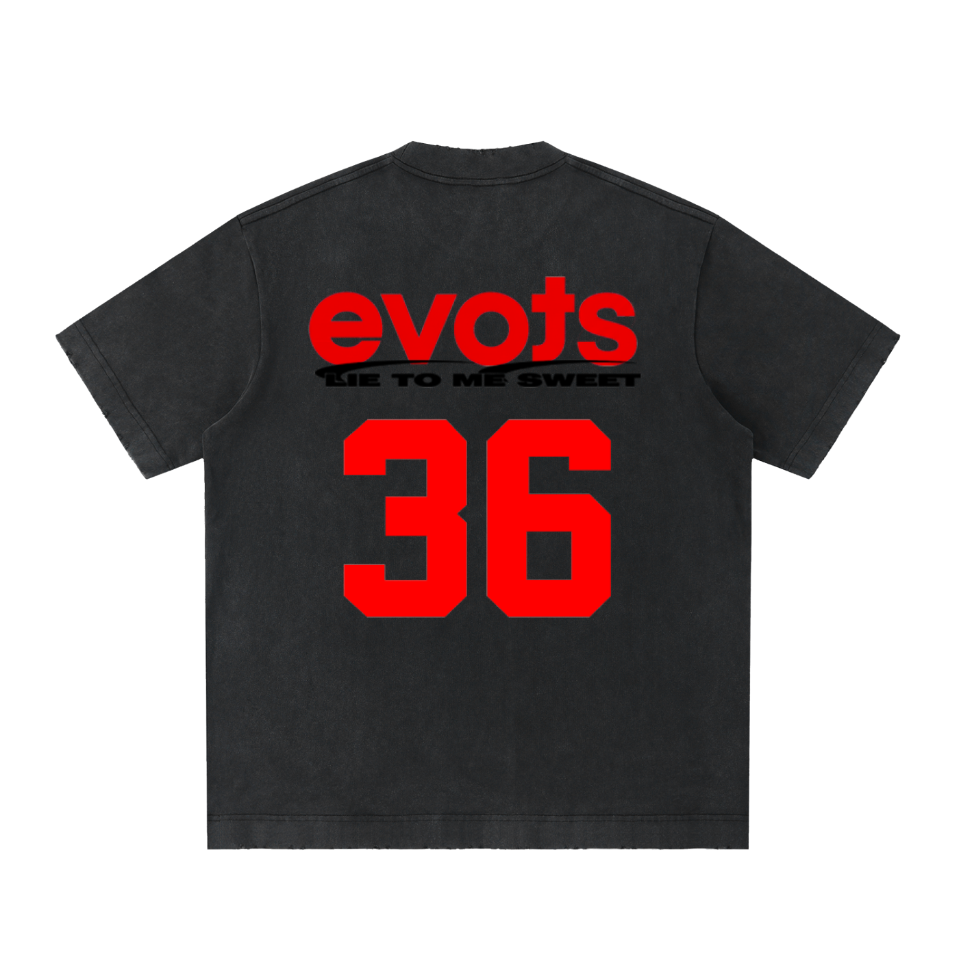 Evots Heavyweight Vintage Washed T-Shirt